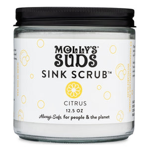 Molly's Suds, Sink Scrub Citrus, 12 Oz