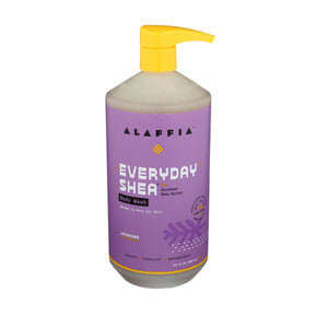 Alaffia, Everyday Lavender Body Wash, 32 Oz