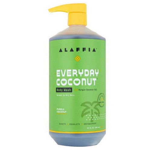Alaffia, Everyday Coconut Body Wash, 32 Oz