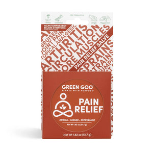 Green Goo, 100% All Natural Pain Relief, 0, 1.82 Oz