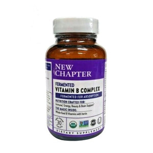 New Chapter, Fermented Vitamin B Complex, 0, 30 Count