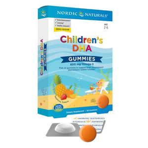 Nordic Naturals, Children's DHA Gummies, 600 mg, 30 Count