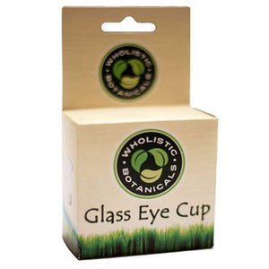 Wholistic Botanicals, Glass Eye Cup, 0, 1 Piece