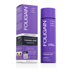 Foligain, Shampoo for Thinning Hair Womens, 8 Oz