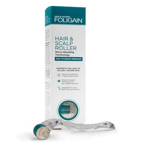 Foligain, Hair & Scalp Needle Roller, 0, 1 Piece