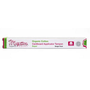 Maxim Hygiene Products, Organic Cardboard Applicator Tampon, Super 1 Count