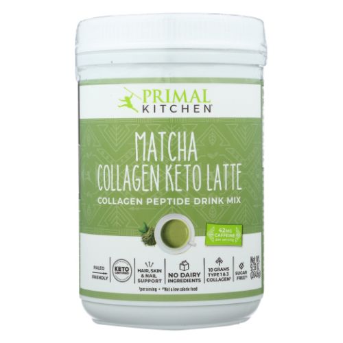 Primal Kitchen, Collagen Keto Latte Matcha, 9.33 Oz