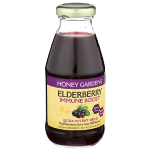 Honey Gardens, Elderberry Immune Drink, 10 Oz