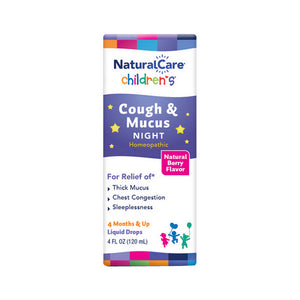 NatraBio, Children's Cough & Mucus NightTime, 4 Oz