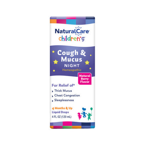 NatraBio, Children's Cough & Mucus NightTime, 4 Oz