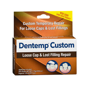 D.O.C., D.O.C. Dentemp Custom Maximum Strength Lost Fillings & Loose Caps Repair, 1 Each