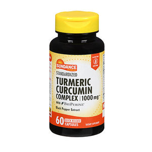 Sundance, Sundance Vitamins Standardized Turmeric Curcumin Complex Quick Release Capsules, 1000 mg, 60 Tabs