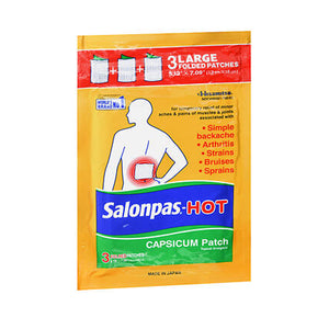 Nice, Salonpas-Hot Capsicum Patches Large, 3 Each