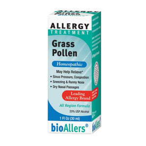 Natural Care, Bioallers Grass Pollen Allergy Relief, 1 FL Oz