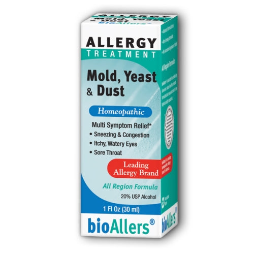 BioAllers, Bioallers Mold/Yeast/Dust Allergy Relief, 1 FL Oz