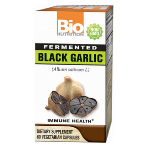Bio Nutrition Inc, Fermented Black Garlic, 60  Veg Caps