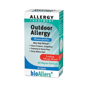 Natural Care, bioAllers Outdoor Allergy, 60 Tabs