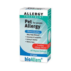 BioAllers, bioAllers Pet Allergy For People, 60 Tabs