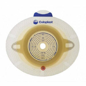 Coloplast, Ostomy Barrier SenSura  Flex Xpro Trim to Fit, Extended Wear Double Layer Adhesive 2-3/4 Inch Flange, Count of 5