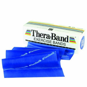 Thera-Band, Exercise Resistance Band Thera-Band  Blue 5 Inch X 6 Yard Heavy Resistance, Count of 1