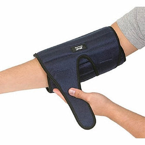 Brownmed, Elbow Support IMAK RSI One Size Fits Most Dual Hook and Loop Strap Closures Left or Right Elbow Blue, 1 Count