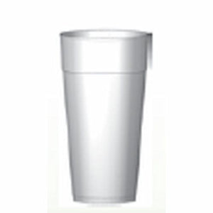 WinCup, Drinking Cup WinCup  24 oz. White Styrofoam Disposable, Count of 300