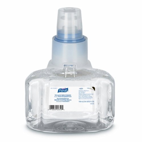 Gojo, Hand Sanitizer Purell  Advanced 700 mL Ethyl Alcohol Foaming Dispenser Refill Bottle, Count of 3