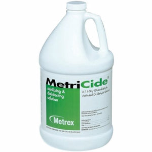 Metrex Research, Glutaraldehyde High-Level Disinfectant MetriCide Activation Required Liquid 1 gal. Jug Max 14 Day Re, Count of 4