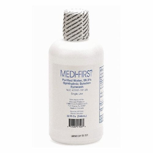 Medique, Eye Wash Solution Medi-First  32 oz. Squeeze Bottle, Count of 1