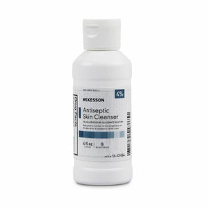 McKesson, Antiseptic Skin Cleanser McKesson 4 oz. Flip-Top Bottle 4% Strength CHG (Chlorhexidine Gluconate) /, Count of 48