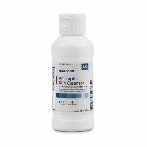 McKesson, Antiseptic Skin Cleanser McKesson 4 oz. Flip-Top Bottle 4% Strength CHG (Chlorhexidine Gluconate) /, Count of 1