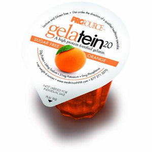 Medtrition, Oral Protein Supplement Gelatein  20 Orange Flavor 4 oz. Container Cup Ready to Use, Count of 36