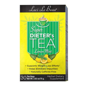 Laci Le Beau Super Dieters Tea Lemon Mint 30 Bags by Natrol