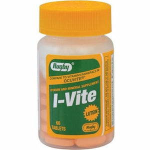 Major Pharmaceuticals, Multivitamin Supplement I-Vite Beta Carotene / Ascorbic Acid 1000 IU - 200 mg Strength Tablet 60 per, Count of 1
