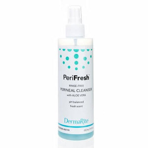 DermaRite, Rinse-Free Perineal Wash PeriFresh  Liquid 7.5 oz. Pump Bottle Fresh Fruit Scent, Count of 48