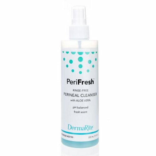 DermaRite, Rinse-Free Perineal Wash PeriFresh  Liquid 7.5 oz. Pump Bottle Fresh Fruit Scent, Count of 48