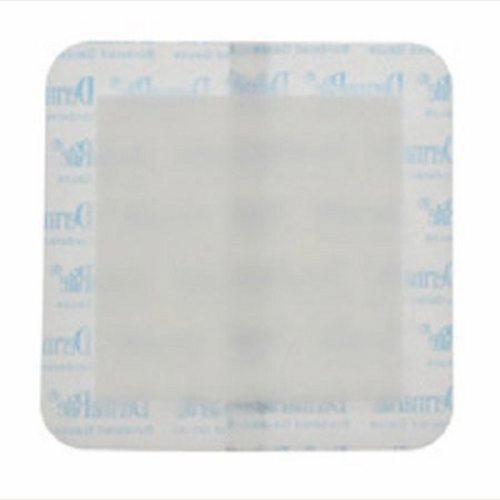 DermaRite, Adhesive Dressing 6 X 6 Inch Gauze Sterile, Count of 25