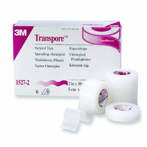 3M, Medical Tape 3M Transpore Water Resistant Plastic 3 Inch X 10 Yard Transparent NonSterile, Count of 40