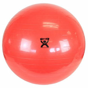 Fabrication Enterprises, Exercise Ball Cando  Inflatable Red, Count of 1