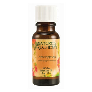 Natures Alchemy, Pure Essential Oil Lemongrass, 0.5 Oz
