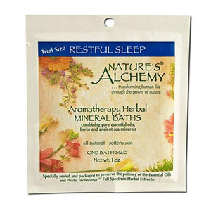 Natures Alchemy, Aromatherapy Bath Restful Sleep, 1 Oz