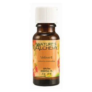 Natures Alchemy, Pure Essential Oil Vetiver, 0.5 Oz