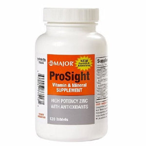 Major Pharmaceuticals, Multivitamin Supplement Prosight Vitamin A / Ascorbic Acid 5000 IU - 60 mg Strength Capsule 120 per, Count of 1