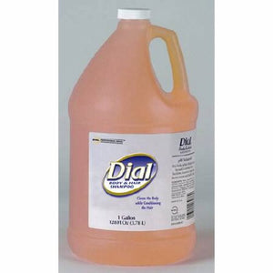 Dial, Shampoo and Body Wash Dial  1 gal. Jug Peach Scent, Count of 1