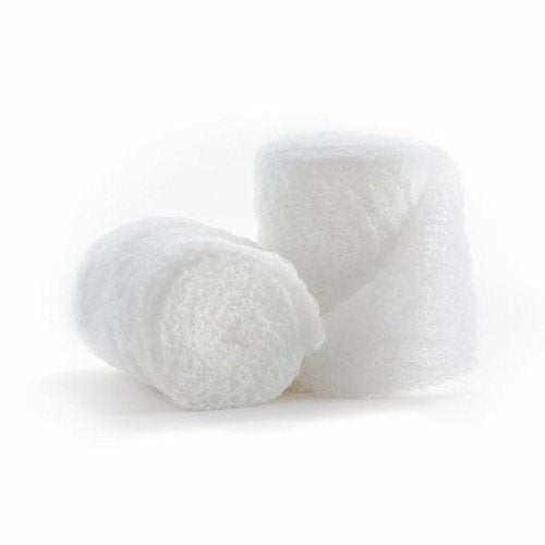 McKesson, Fluff Bandage Roll McKesson Cotton 6-Ply 3-2/5 Inch X 3-3/5 Yard Roll Shape NonSterile, Count of 96