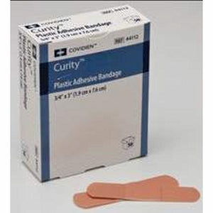 Cardinal, Adhesive Strip Curity 3/4 X 3 Inch Plastic Rectangle Tan Sterile, Count of 3600