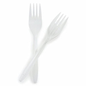 McKesson, General Purpose White Polypropylene Fork, Count of 1000