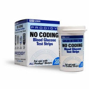 Prodigy, Blood Glucose Test Strips, Count of 50