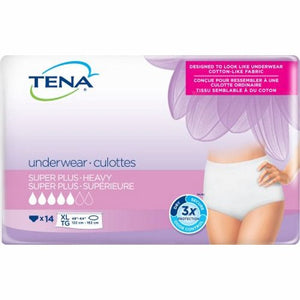 Tena, Female Adult Absorbent Underwear, Count of 56