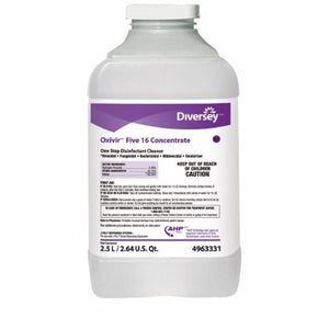 Lagasse, Surface Disinfectant Cleaner Oxivir  Five 16 Peroxide Based Liquid Concentrate 2.5 Liter NonSterile, Count of 1